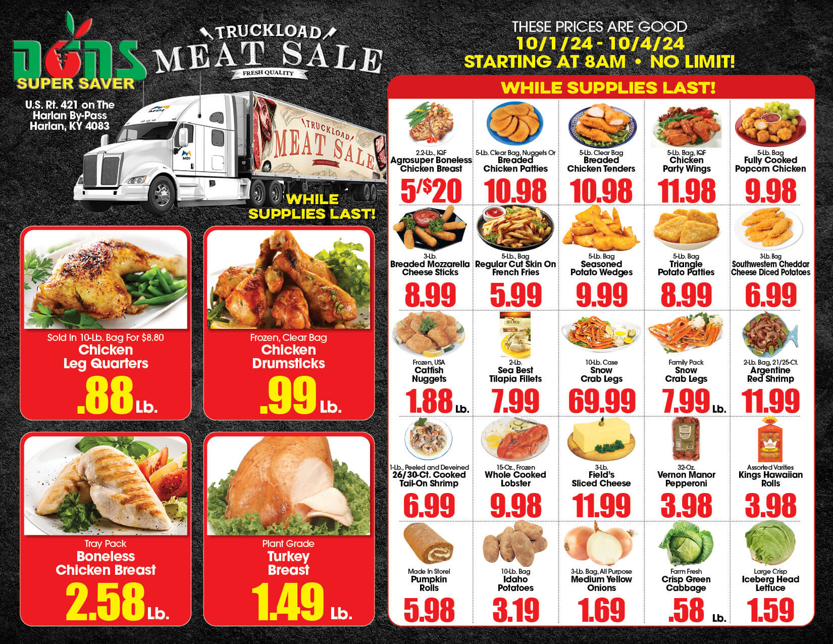Truckload Meat Sale Page 2